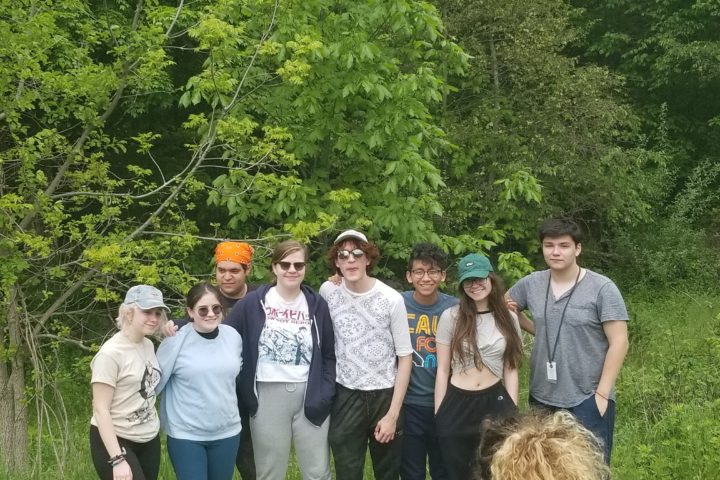 High Tech Hiking Club Goes on Camping Trip to Stokes State Forest
