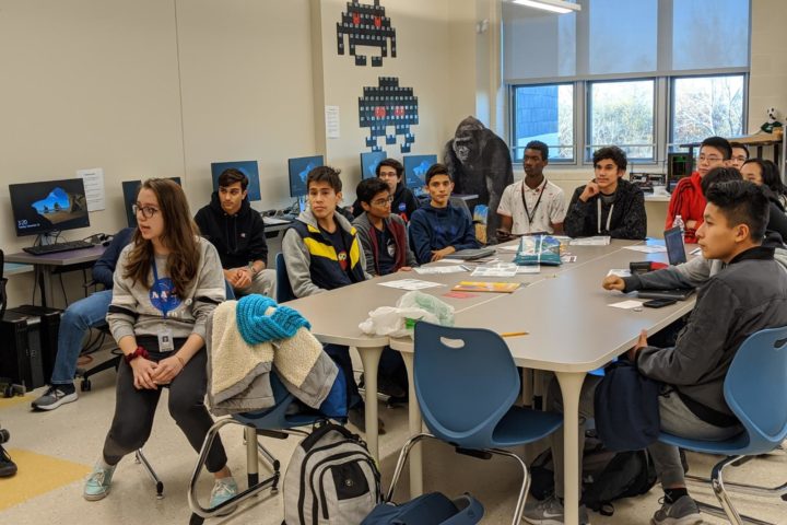 Tech Club at HTHS Brings Back Alumni to Grow Interest