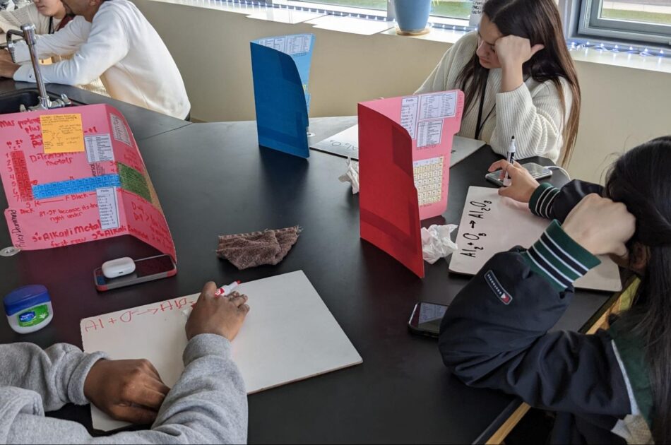 Using Personal Whiteboards