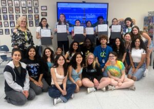 French Honor Society Induction 2023
