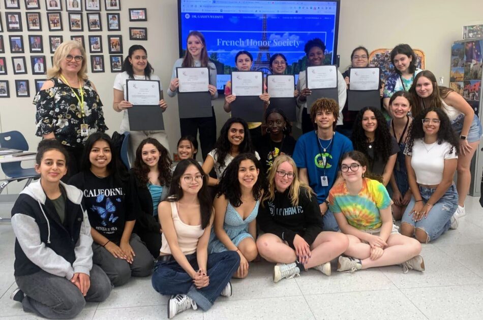 French Honor Society Induction 2023
