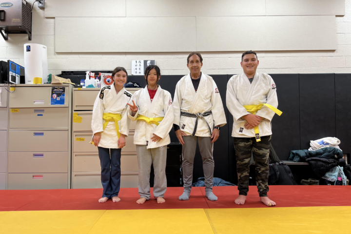 Freshmen Awarded Judo Yellow Belts