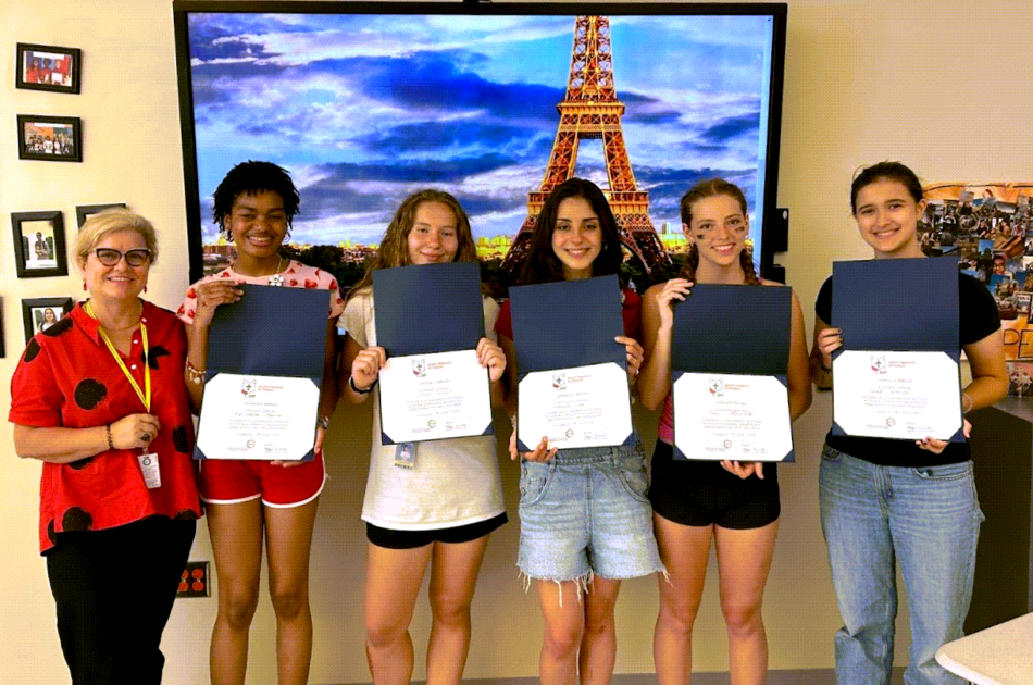 French Honor Society of High Tech High School 2024 Annual Induction Ceremony