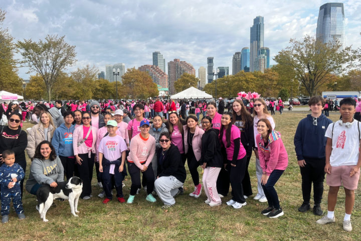 Walking for a Cause as Students Unite for Breast Cancer Awareness